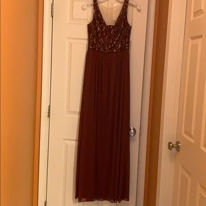 Size 4 David’s Bridal Bridesmaid dress.